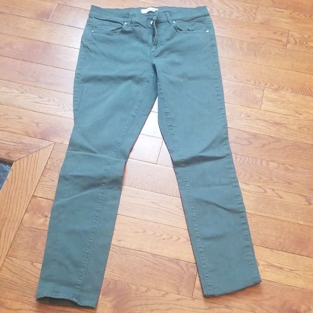 Olive green pants